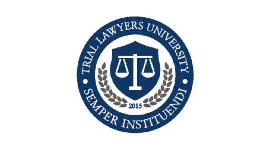 Trial Lawyers University 徽章