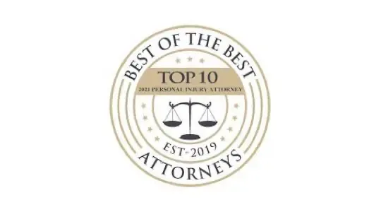 Best of the Best Top 10 Attorneys 奖章