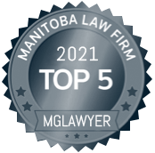 2021 曼尼托巴五佳律所奖章(MGLAWYER)